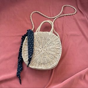 Large straw bag